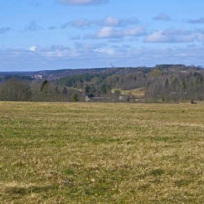 Abavas senlejas pavasara ainava Abavas senlejas pavasara ainava