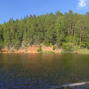 Aņītes Garā ieža panorāma Aņītes Garā ieža panorāma