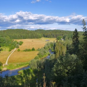 Ainava skatā no Zvārtes kraujas Ainava skatā no Zvārtes kraujas