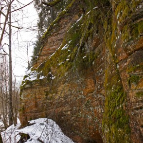 Sarkanās (Red) Cliffs Sarkanās (Red) Cliffs