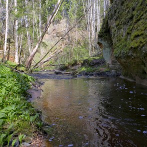 Lorumupes smilšakmens atsegumi Lorumupes smilšakmens atsegumi