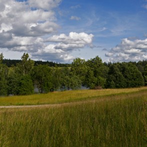 Bērzenes ezera panorāma Bērzenes ezera panorāma