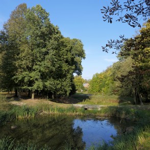 Zaļās (Zaļenieku) muižas parka ainava Zaļās (Zaļenieku) muižas parka ainava