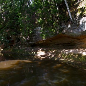 Lūrmaņu atsegumu panorāma Lūrmaņu atsegumu panorāma