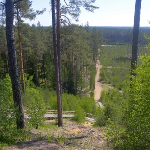 Skats no Zvirgzdes kāpas Skats no Zvirgzdes kāpas