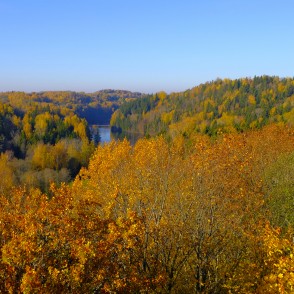 Ainava no Kornetu skatu torņa Ainava no Kornetu skatu torņa