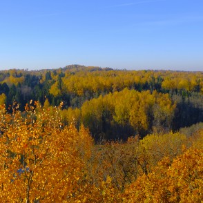 Ainava no Kornetu skatu torņa Ainava no Kornetu skatu torņa