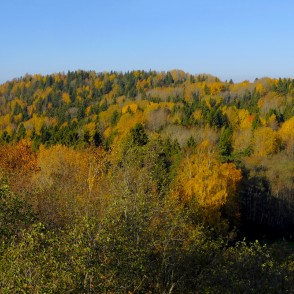 Panorāma no Kornetu skatu torņa Panorāma no Kornetu skatu torņa