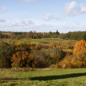 Autumn Landscape of the Pedvale Art Park Autumn Landscape of the Pedvale Art Park