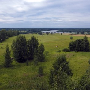 Skats no Kārtenes skatu torņa Skats no Kārtenes skatu torņa