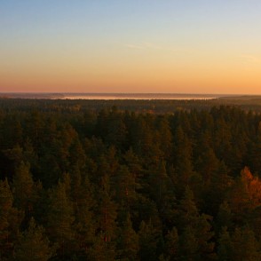 Ainava no Ūdru kalna skatutorņa Ainava no Ūdru kalna skatutorņa