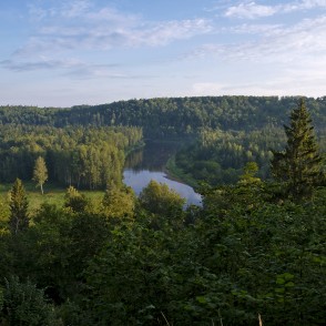 Gaujas senieleja no Ķeizarskata Gaujas senieleja no Ķeizarskata