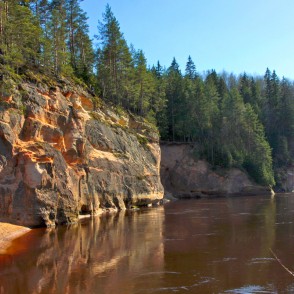 Ērgļu klinšu ainava Ērgļu klinšu ainava