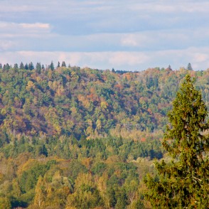 Gaujas senielejas panorāma pie Siguldas Gaujas senielejas panorāma pie Siguldas