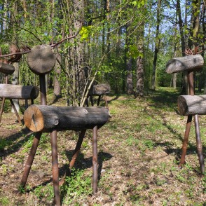 Langervaldes meža skulptūras Langervaldes meža skulptūras