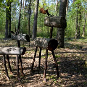 Langervaldes meža skulptūras Langervaldes meža skulptūras