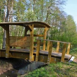 Langervaldes meža tiltiņš pie Jaunā ceļa Langervaldes meža tiltiņš pie Jaunā ceļa