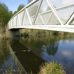 Pedestrian Bridge Over The Donaviņa River (Limbaži) Pedestrian Bridge Over The Donaviņa River (Limbaži)
