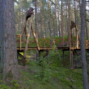 Bernātu koka tilts Bernātu koka tilts