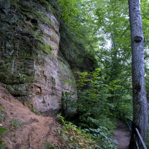 Sarkanās (Red) Cliffs Nature Trail Sarkanās (Red) Cliffs Nature Trail