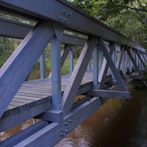 Tiltiņš pār Pilsupi pie Pūrciema Baltās kāpas Tiltiņš pār Pilsupi pie Pūrciema Baltās kāpas
