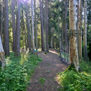 Cīravas mežaparka taka Cīravas mežaparka taka