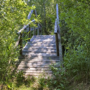 Tiltiņš Dziļezera - Riebezera dabas takā Tiltiņš Dziļezera - Riebezera dabas takā
