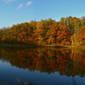 Tartaka ezera rudens panorāma Tartaka ezera rudens panorāma