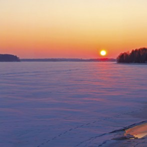 Saulriets pie Kokneses pilsdrupām Saulriets pie Kokneses pilsdrupām