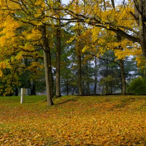 Marijas salas rudens ainava Alūksnē Marijas salas rudens ainava Alūksnē