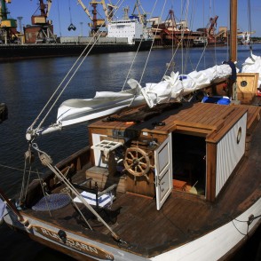 Jahta Runbjarn Ventspils ostā Jahta Runbjarn Ventspils ostā