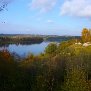 Daugava un Dinaburgas pils makets Daugava un Dinaburgas pils makets