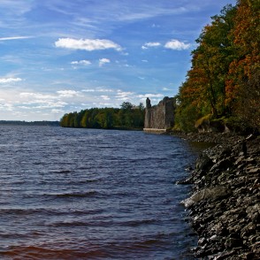 Daugava pie Kokneses pilsdrupām Daugava pie Kokneses pilsdrupām