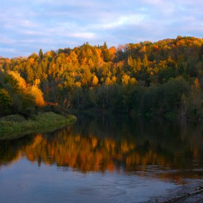 Gauja rudenī pie Siguldas Gauja rudenī pie Siguldas