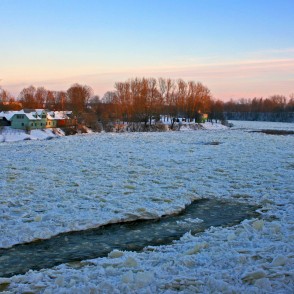 Ventas rumba ziemā Ventas rumba ziemā