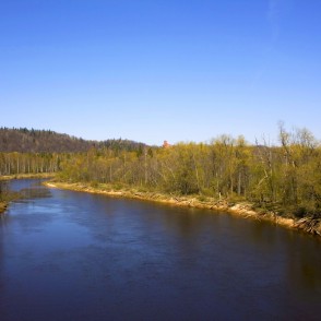 Gauja pie Siguldas tilta Gauja pie Siguldas tilta