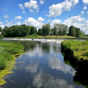 Ventas rumba saulainā vasaras dienā Ventas rumba saulainā vasaras dienā