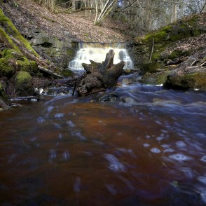 Virsaišu ūdenskritums pavasarī Virsaišu ūdenskritums pavasarī