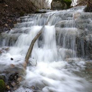 Saules ūdenskritums februāra atkusnī Saules ūdenskritums februāra atkusnī