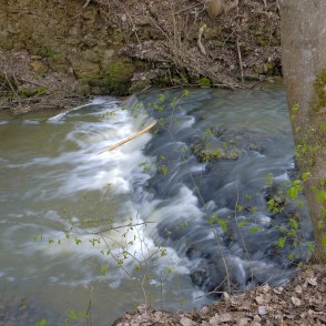 Bukupes ūdenskritums pavasarī Bukupes ūdenskritums pavasarī