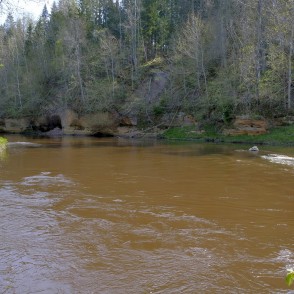 Muižarāju cliffs Muižarāju cliffs