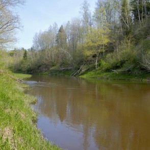 Abava landscape, Muižarāju cliffs Abava landscape, Muižarāju cliffs