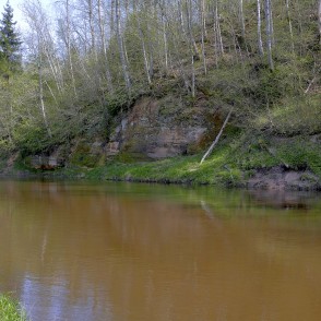 Muižarāju cliffs Muižarāju cliffs