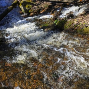 Ūdenskritumi Ogres pietekā pie Glāžšķūņa Ūdenskritumi Ogres pietekā pie Glāžšķūņa