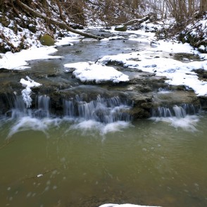 Bukupes ūdenskritums pavasarī Bukupes ūdenskritums pavasarī