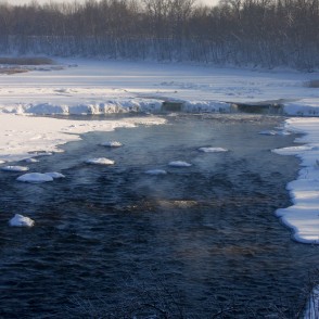 Ventas rumba ziemā Ventas rumba ziemā