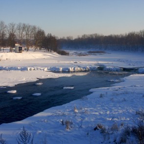 Ventas rumba ziemā Ventas rumba ziemā