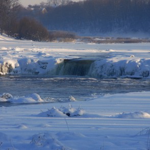 Ventas rumba ziemā Ventas rumba ziemā