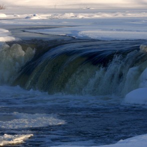 Ventas rumba ziemā Ventas rumba ziemā