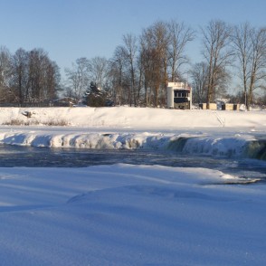 Ventas rumbas ziemas panorāma Ventas rumbas ziemas panorāma